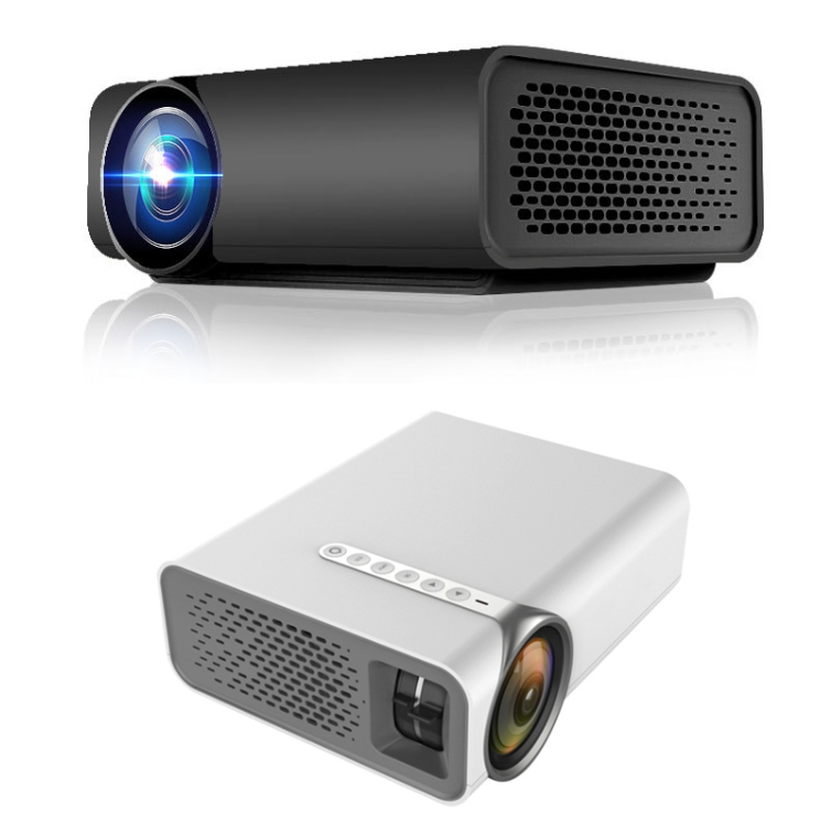 YG530 Home LED Compact HD 1080P Projector(White)