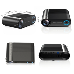 YG550 Home LED Compact HD 1080P Projector(Phone With Screen Version)