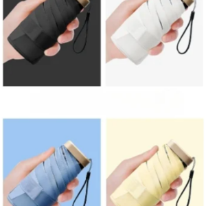 Lightweight Small UV Sun Umbrella Compact Suit for Pocket (Non-Automatic)