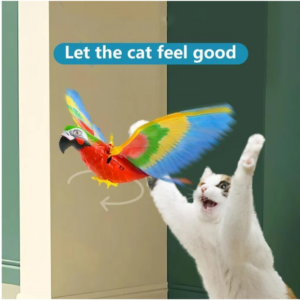 Automatic Moving Simulation Bird Interactive Cat Toy for Indoor Cats