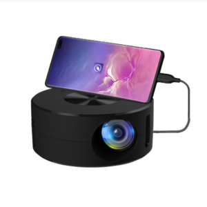 YT200 320 x 180P LED HD Mini Projector USB Powered Support Wired Same Screen