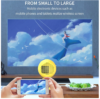 YG220 Simultaneous Screen Edition Children’s Projector Micro Mini LED Home Portable Built-in Speaker Projector1