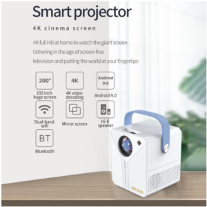 Q96 E300 Smart Portable 4K HD Projector