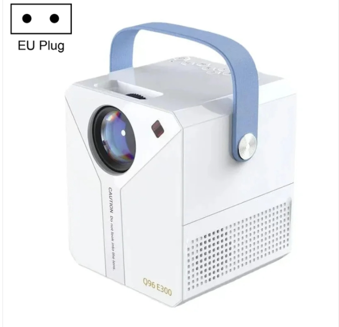 Q96 Smart E300 Portable 4K HD Projector