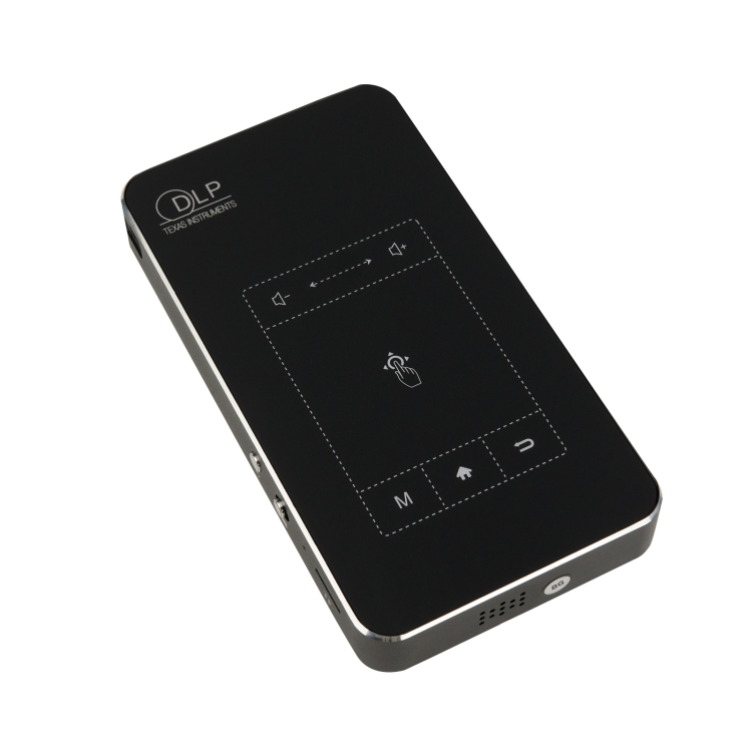 WEJOY DL-S6E 854x480P 150 Lumens Mini LED Smart HD Projector, Android 7.1, 1G+8G