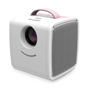 W-S1 children’s projector 30 lumens HD 1080P single-chip LCD technology supports AV, USB, Mini SD Card, HDMI