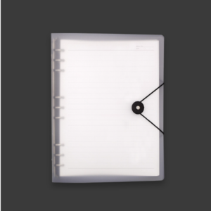 Transparent matte PP soft shell cover notebook, style: B5 horizontal line inner core