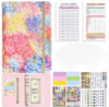 A6 Mandala Loose-leaf Binder Financial Planner Notebook PU Leather Cash Budget Bookkeeper
