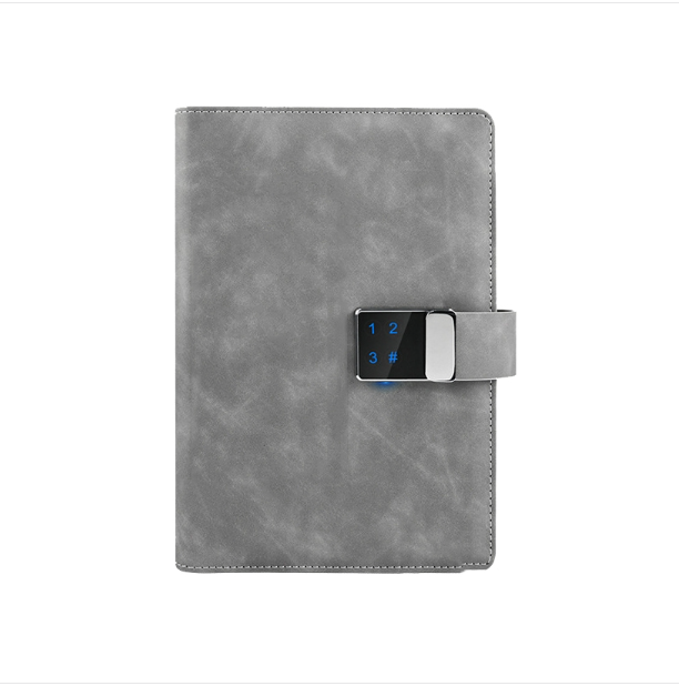 A5 digital password locked diary, re-writable paper core drawing notebook, specifications: without USB flash drive