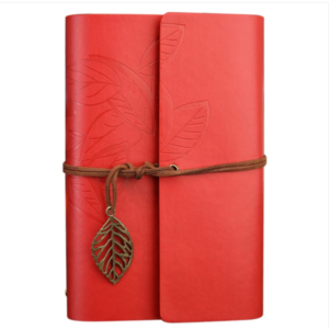 Creative Retro One leaf to know the autumn pattern loose-leaf travel diary