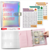 100 Day Couples Challenge Event A5 Loose-leaf Book Saving Money Cash Budget Planning Savings Book Notebook