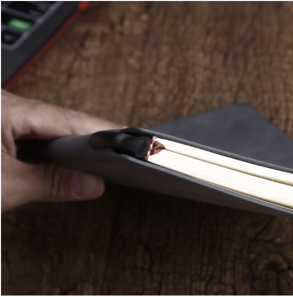 2 copies for sale Business notebook PU retro soft leather office notepad, cover color: blue pen insert, specifications: A5