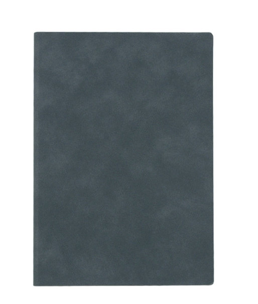 2 copies for sale Business notebook PU retro soft leather office notepad, cover color: blue regular model, specifications: A5