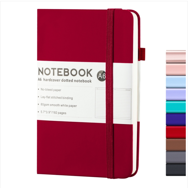 PU Leather Taped Notebook Business Organizer 96 Inside Pages