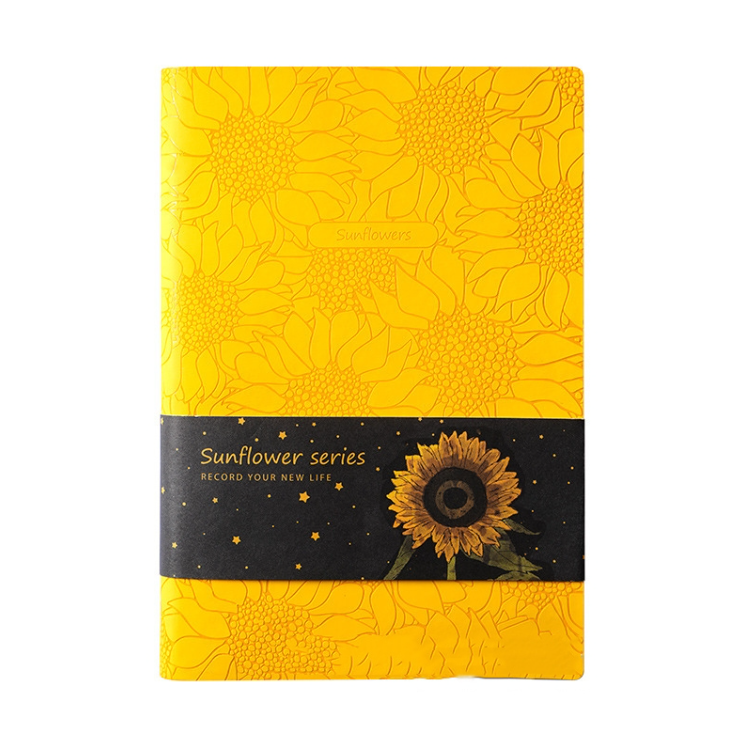 25041 A5 Thickened Notepad Soft Sided Diary (Sunny Side Up)
