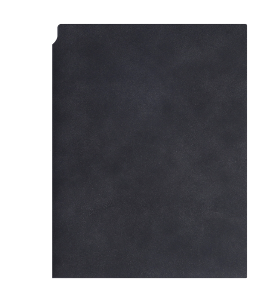 2 copies for sale Business notebook PU retro soft leather office notepad, cover color: dark gray with pen insert, specification: A5