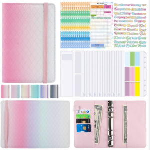 A6 Gradient macaron loose-leaf handbook notebook cash budget book