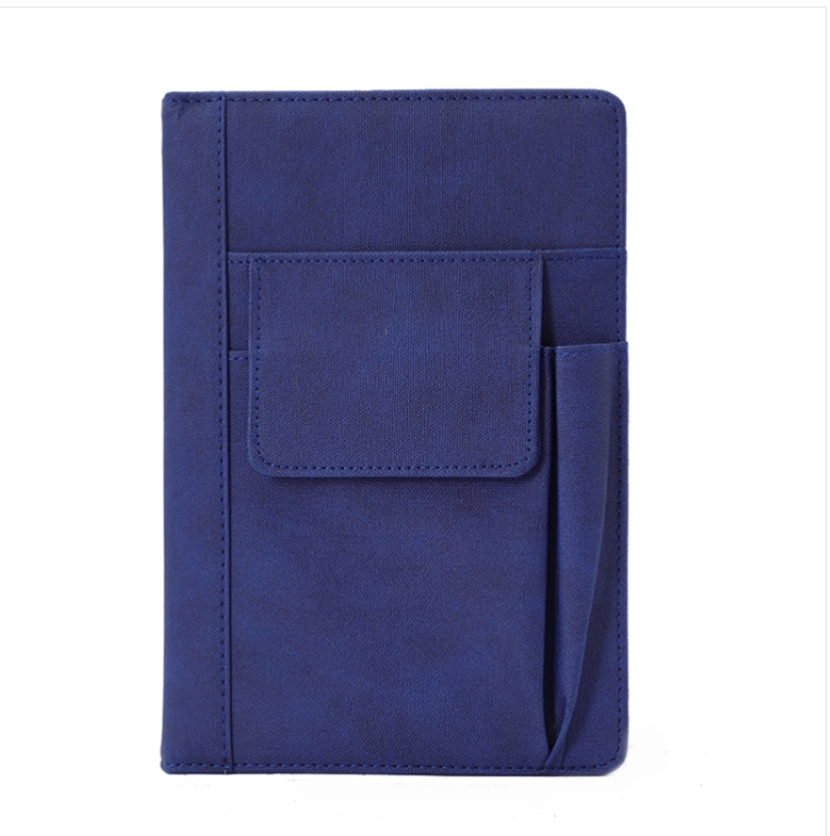 A5 imitation cloth PU leather notebook notepad multifunctional pocket handbook