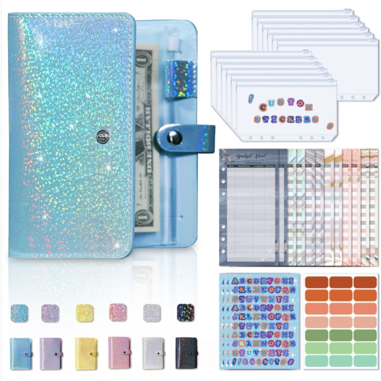 A6 Full Star Loose-leaf Notebook Cash Budget Handbook