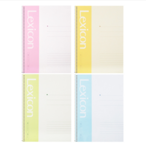 Deli 7688 A4 60 pages spiral bound notebook loose-leaf office business notepad (color random delivery)