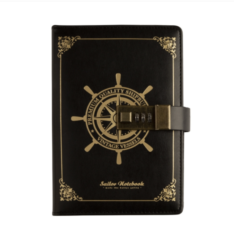 Gospel of love three-dimensional embossed imitation leather notepad European retro ultra-thick 176 pages sketch notebook