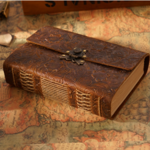 Handmade Sketchbook Cowhide Book Vintage Notepad Notebook Diary Gift