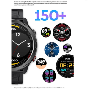 bosnyyds Relógio Inteligente com GPS Stratos 2 Lite Tela IPS FullTouch de 1,32 polegadas Rastreador de fitness 5ATM à prova d’água Oxigênio no sa