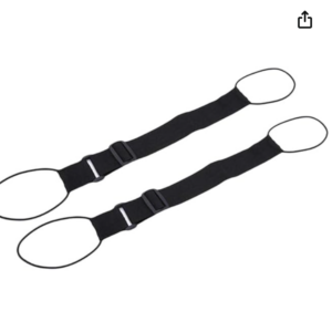 Lioobo 2 peças de alça de bagagem, mala de viagem, cinto ajustável, acessório de viagem