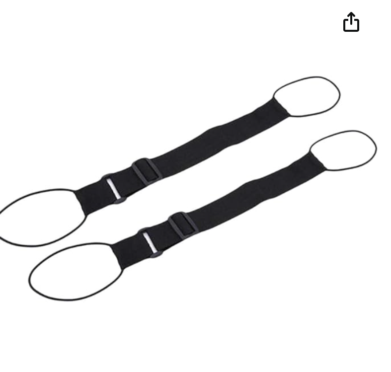 Lioobo 2 peças de alça de bagagem, mala de viagem, cinto ajustável, acessório de viagem