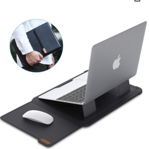 Nillkin Capa para laptop de 15,6 polegadas, suporte ajustável, bolsa resistente a choques de computador com mouse pad para MacBook Pro 16″/15&quo