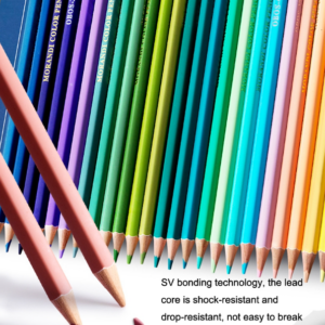48-color oil-based bright color pencil studio set, classic style