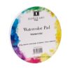 Creative Round Watercolor Paper Pads Water Soluble Calligraphy Paper Round With