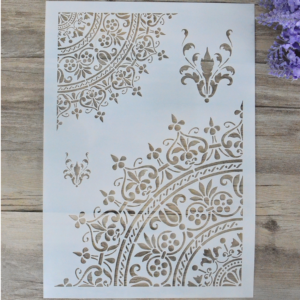 Masking Skeletonizing Stencil A4 Pen Drawing Hand Painting Stencils Paint Chalk Accessories