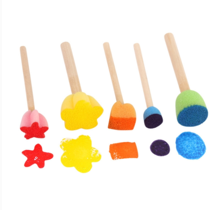 10 sets for sale SpongeBob Stamps Kids DIY Doodle Supplies (Colorful Mushroom Sticks)