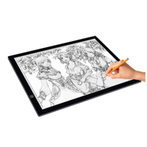 A3 8W 5V LED induction dimming ultra-thin copy desk anime drawing and sketching board copy desk with USB cable