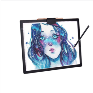 A3-D36 Magnetic LED copy desk soft light eye protection wrapped calligraphy copying board drawing board