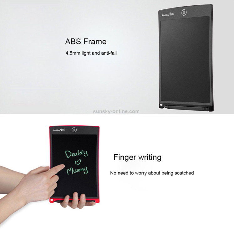 Howshow LCD Pressure Sensing Paperless Handwriting Tablet