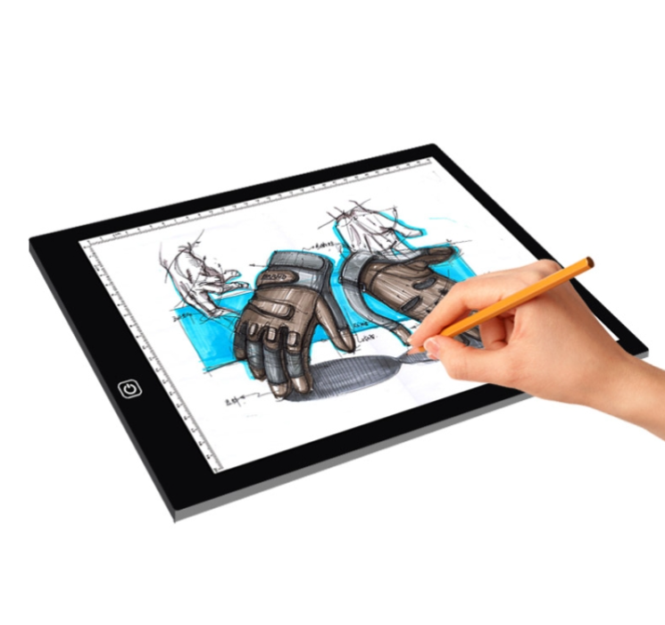 A4 LED three-speed dimming copy desk anime drawing sketch board copy desk