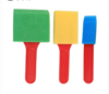 2 sets of sale sponge painting brush children’s art painting stamp tools (3 pieces / set sheet brush)