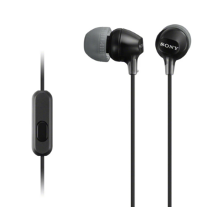 Original Sony MDR-EX15AP 3.5mm Wired Stereo Headphone, Hands-free Subwoofer Stereo Headset with Microphone for Xiaomi Huawei