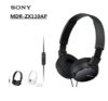 Sony MDR-ZX110AP Over-Ear Headphones Subwoofer Headset Wire Universal Mobile Phone Play Music Hands Free Calls Headphones