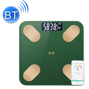 Intelligent Bluetooth weight scale home body fat measurement health weighing (emerald gold color true grade piece models)