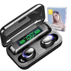 F9-5 Wireless Headset – Bluetooth V5.3 – Cell phone charger – The best F9 on the market – Original!