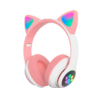 Colorful Cat Ear Headphone Led Smartphone Geek Gamer Kitten