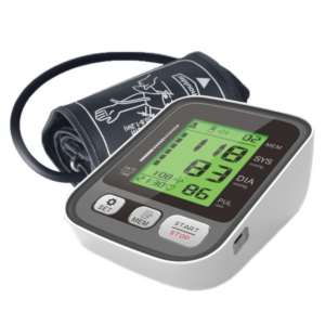 JZ-256A Three-color backlit automatic upper arm sphygmomanometer Home use electronic sphygmomanometer (with voice announcement)