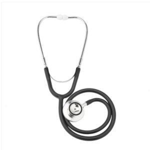 Double-sided single-tube stethoscope