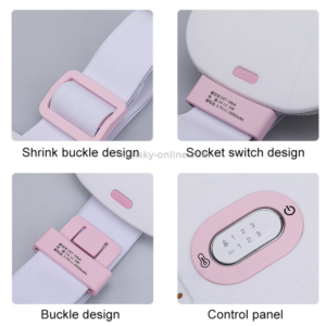 Warm uterus belt set Physiological period Shenqi heated moxibustion warm uterus treasure hot compress massage stomach