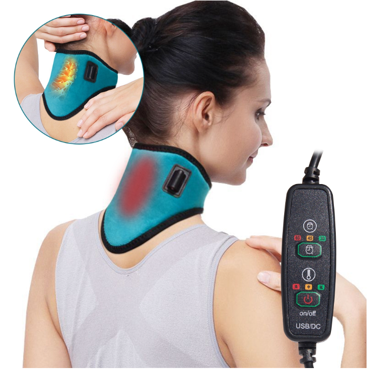 USB Electric Heating Neck Care Graphene Soreness Relief Neck Care