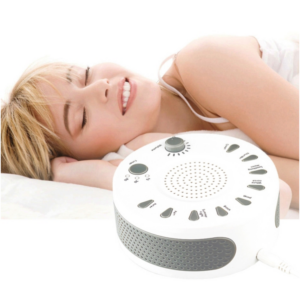 UNM-GH-006 White Noise Sleeper with Nine Types of Timable Music to Help Calm the Mind and Improve Sleep (Color: White)