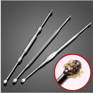 3 PCS Stainless Steel Ear Cleaning and Care Tool Model Ships Randomly